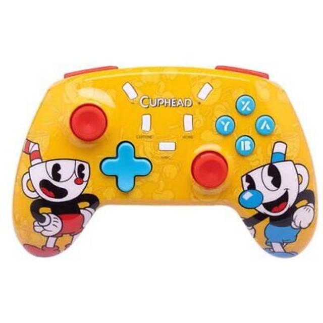 Gamepad qubick acsw0242 switch cuphead wireless yellow