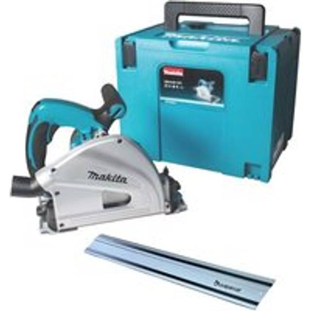Makita SP6000J 110v Plunge Cut Circular Saw 165mm Cased + 1x1.5m BAP Guide Rail