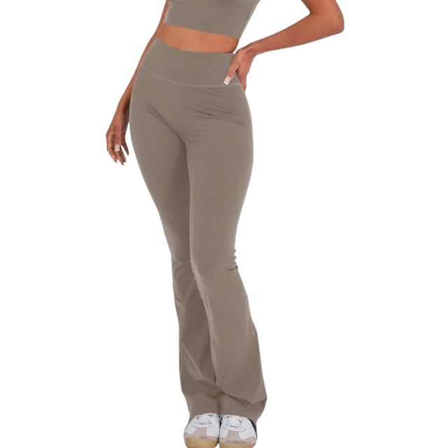 MUSERA High Waisted Sculpt Flare Sports Leggings Only