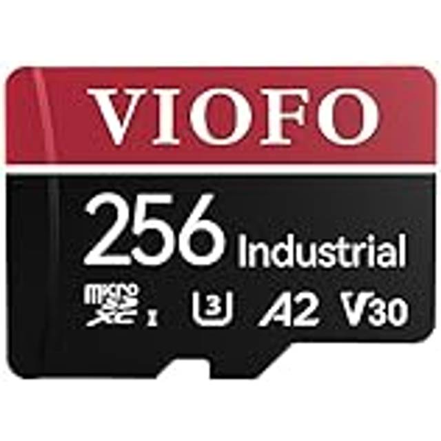 Viofo 256gb dash camera microsd card u3 a2 v30 high speed endurance memory card