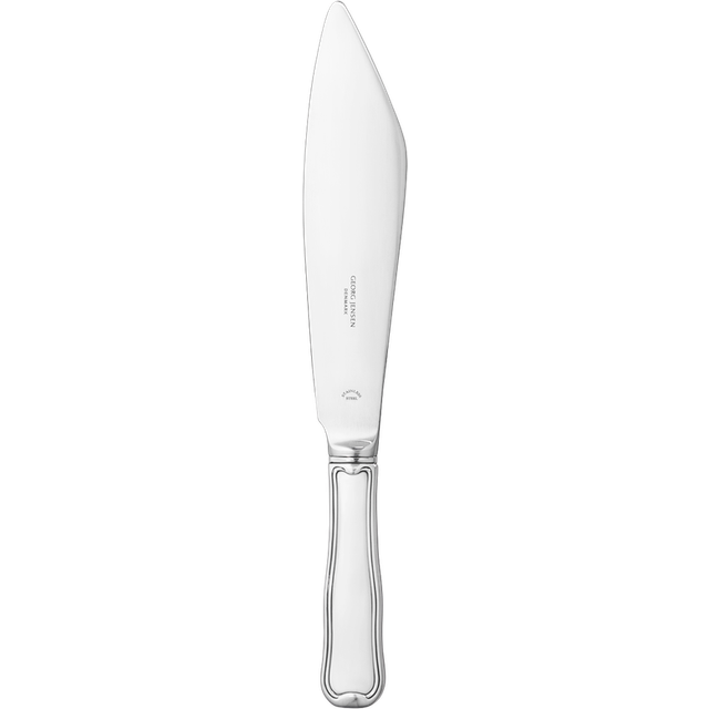 OLD DANISH Tårtkniv, Georg Jensen, Sterlingsilver / Rostfritt stål