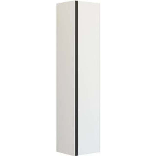 Högskåp Scanbad Classic 1 Lucka Version B Integrerat Handtag Höger 176X40X35Cm Vit Matt
