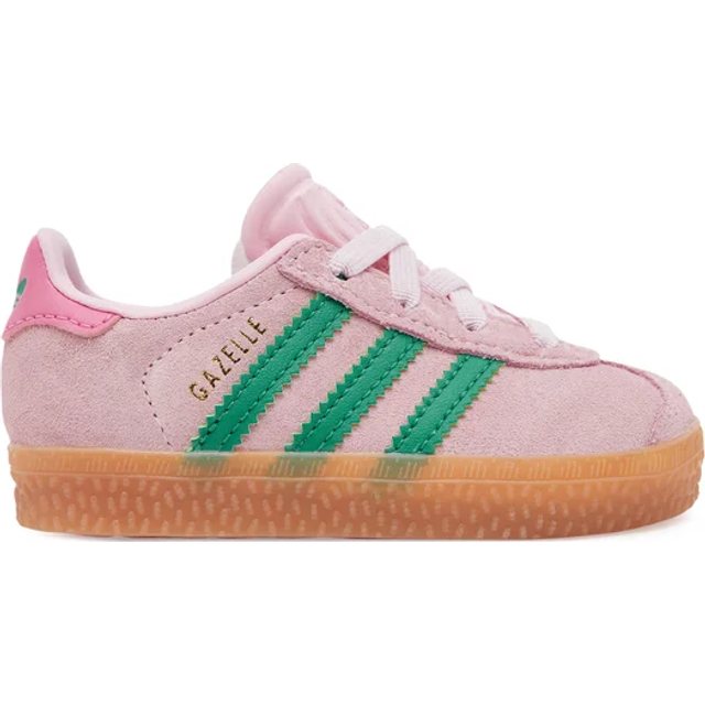 Adidas Originals Infant Gazelle Trainers in Pink | Size 8 | Rubber