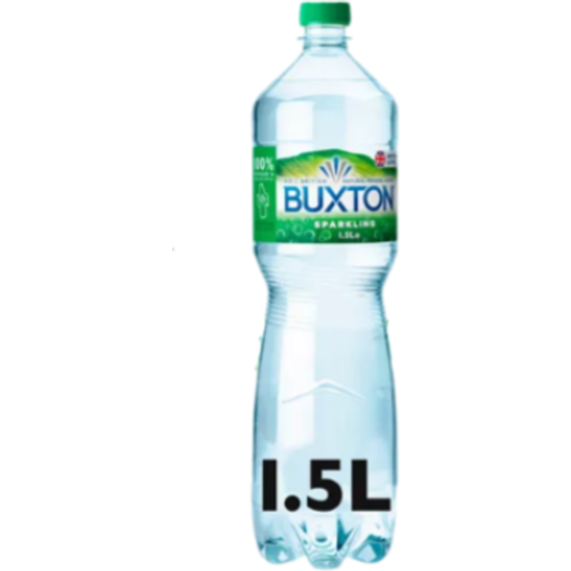 Buxton Sparkling Natural Mineral Water Bottle