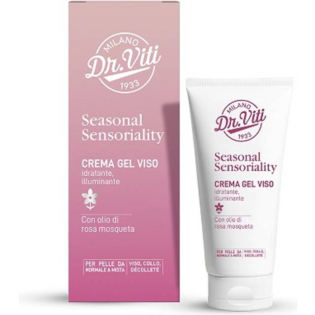 DR. VITI SEASONAL SENSORIALITY ANSIKTGEL Cream 50 ml hydratiserande ILLUMIN. MED ROSQUETA OLJA HUD FÖR NORMAL HUD Blandat Rör