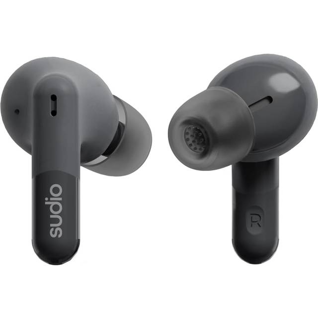 Sudio D1 True Wireless in ear-öronsnäckor (svarta)