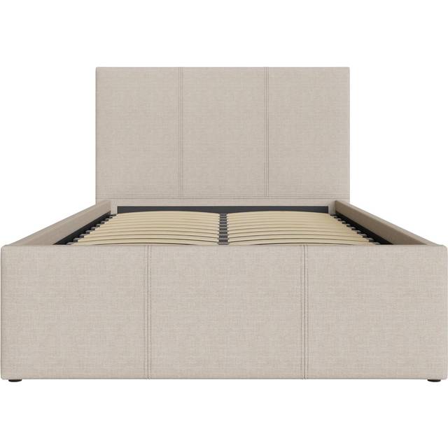 GFW Side Lift Ottoman Storage Sinlge Bed Natural