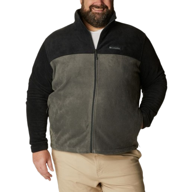 Columbia Men s Steens Mountain 2.0 Full Zip Fleece Jacket - Big- - Black (2X)