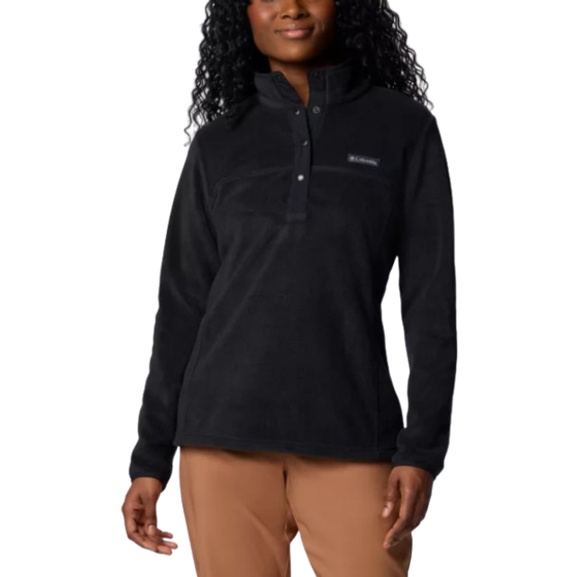 Columbia Benton Springs Half Snap Pullover II Women's Fleece - Black