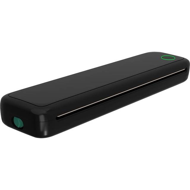 LYEAA Trådlös mobil reseskrivare bläckfri Bluetooth termisk A4-skrivare för hem- och kontorsanvändning skrivare