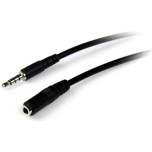 StarTech 3.5mm 4 Position TRRS Headset Extension Cable - M/F 2m MUHSMF2M - StarTech.com