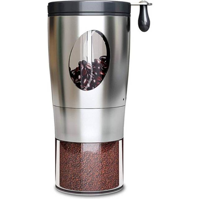 Portable Manual Coffee Bean Grinder Hand Crank Mill Tool Handheld Coffee Grinding Machine Travel Camping Multifunction