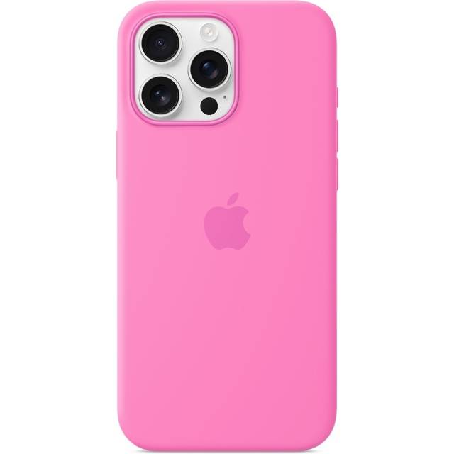 iPhone 16 Pro Max Silicone Case with MagSafe - Peony