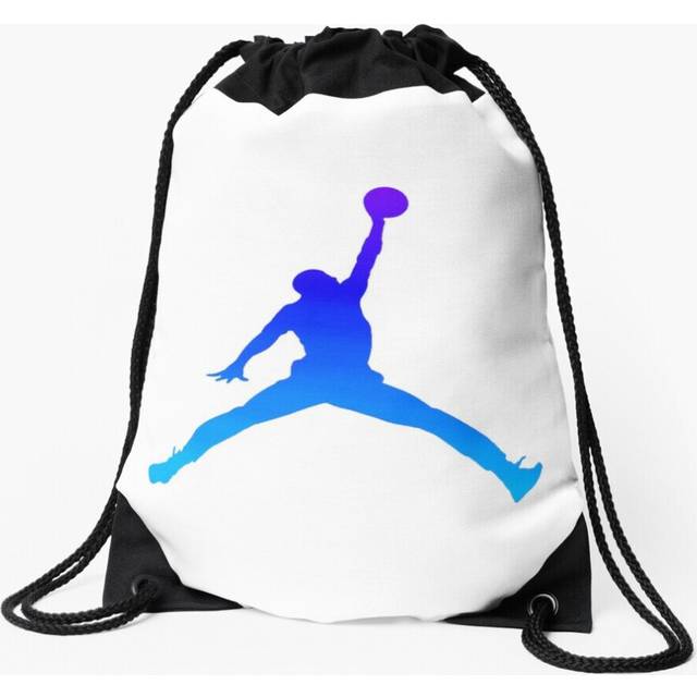 Drawstring Bag Jordan Jumpman Sport Gym Shoe Backpack