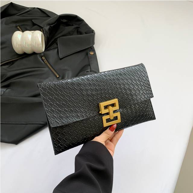 (Black) Unique And Fashionforward Small Square Bag With Interior Phone Pocket For Convenience