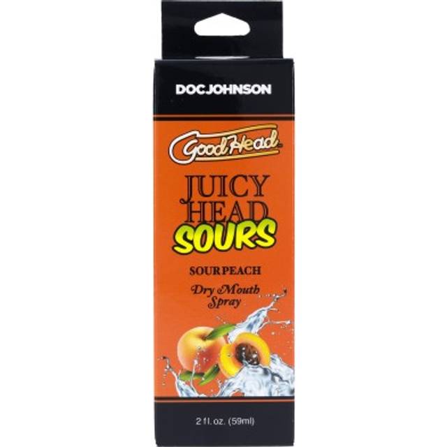 GoodHead Juicy Head Dry Mouth Spray Sour Peach 2oz