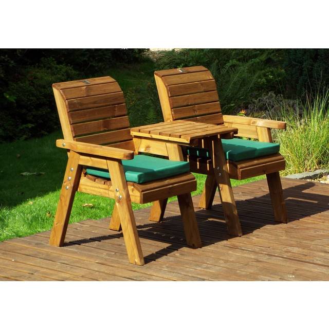 Darchelle Aluminium Bench - Green (98cm H X 160cm W X 74cm D)