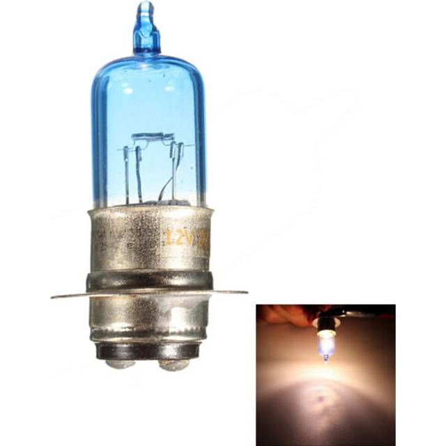 12V H6M 35W 5000K Halogen Bulb ATV Motorcycle Headlight Lamp