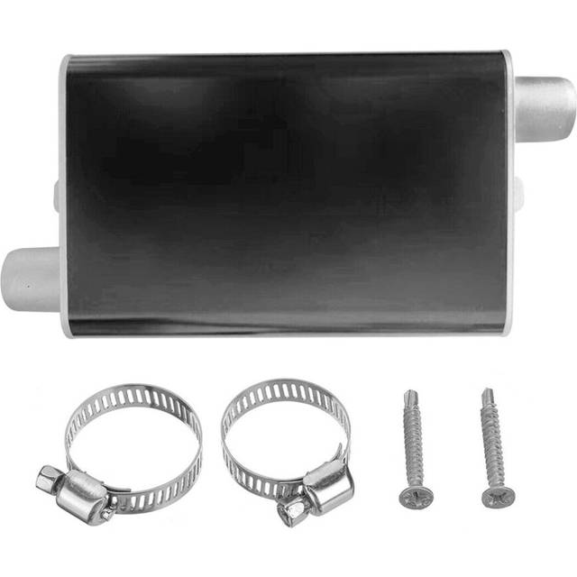 24Mm Muffler Upgraded Clamp Bracket Car Air - Parking Heater Exhaust Pipe for Black