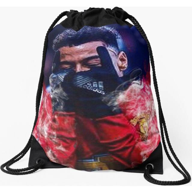 Drawstring Bag Jesse Lingard Smoke Sport Gym Shoe Backpack