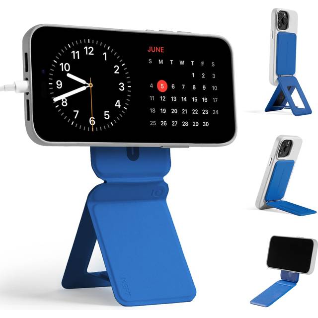 MOFT Phone Tripod Stand Compatible with iPhone 16/15/14/13/12 Series  Angle Adjustment & Strong Magnets & MagSafe Compatible MOVAS Invisible Selfie St
