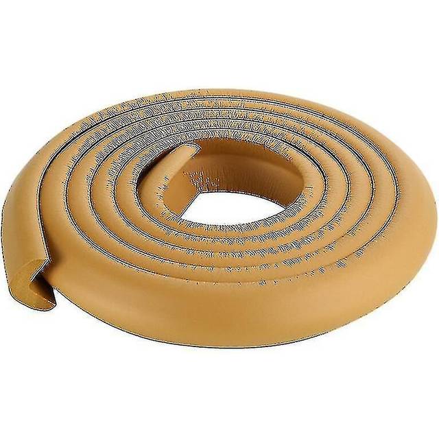 (Wood) Kids Baby Safe Corner Desk Edge Guard Cushion Foam Strip Protection