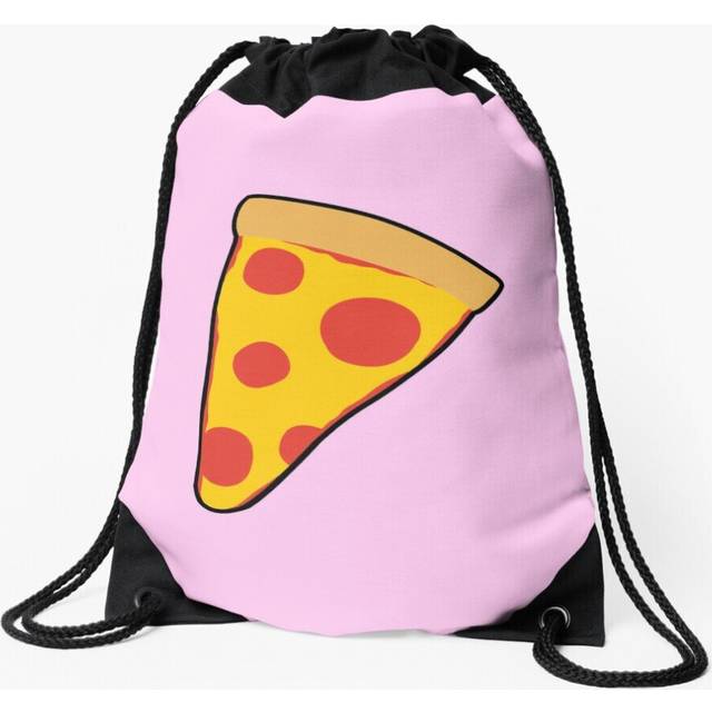 Drawstring Bag Pizza Sport Gym Shoe Backpack