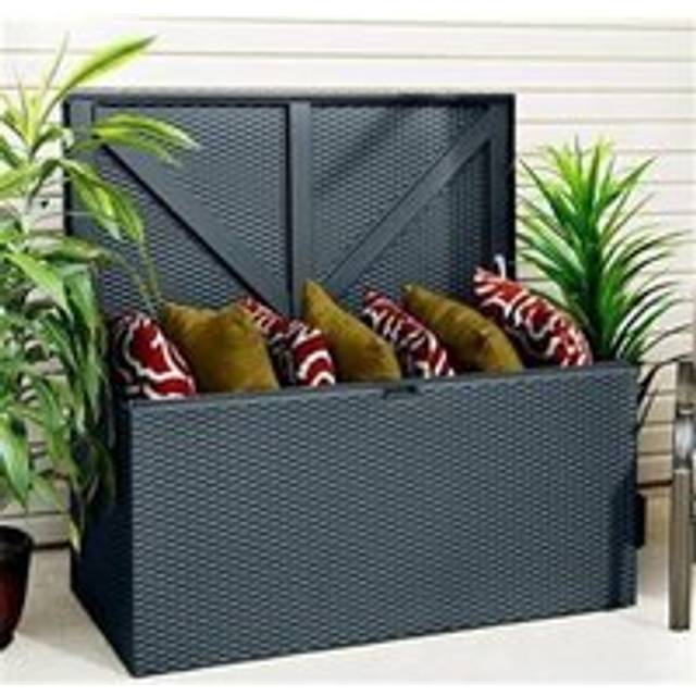 Deluxe Metal Deck Box Anthracite - Dark Grey - One Size
