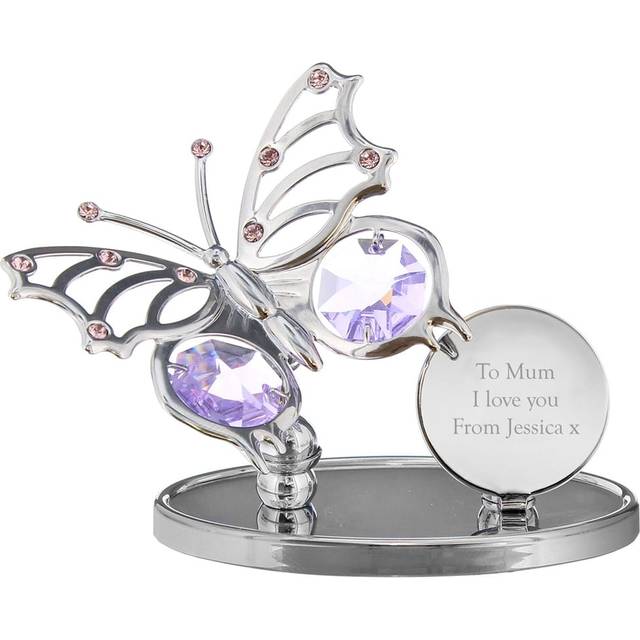 Personalised Crystocraft Butterfly Ornament - Personalised Gifts - Lovely Crystocraft Butterfly Ornament