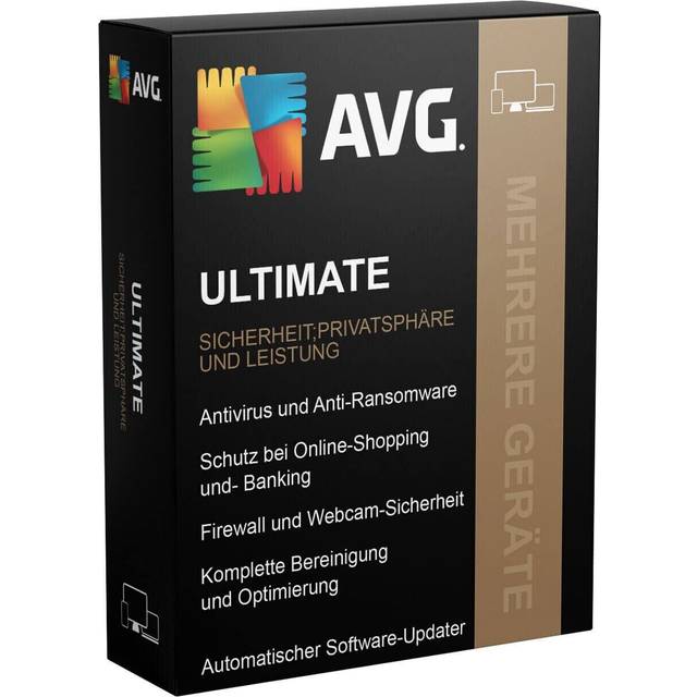 AVG Ultimate 2024, 10 Geräte - 1 Jahr, Download
