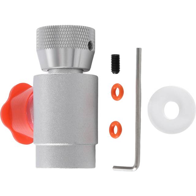 Co2 gas filling refil adapter connector w21.8-14 for soda maker tank silver4600