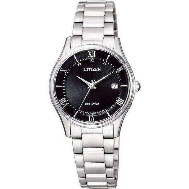 Citizen ES0000-79E ( Watch CITIZEN COLLECTION Eco-Drive radio-controlled Thin Series Date Women's Stainless Band /Black)