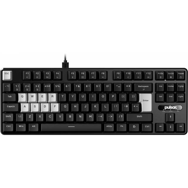 Pulsar PCMK 2 HE TKL Mekaniskt Tangentbord ISO - Svart