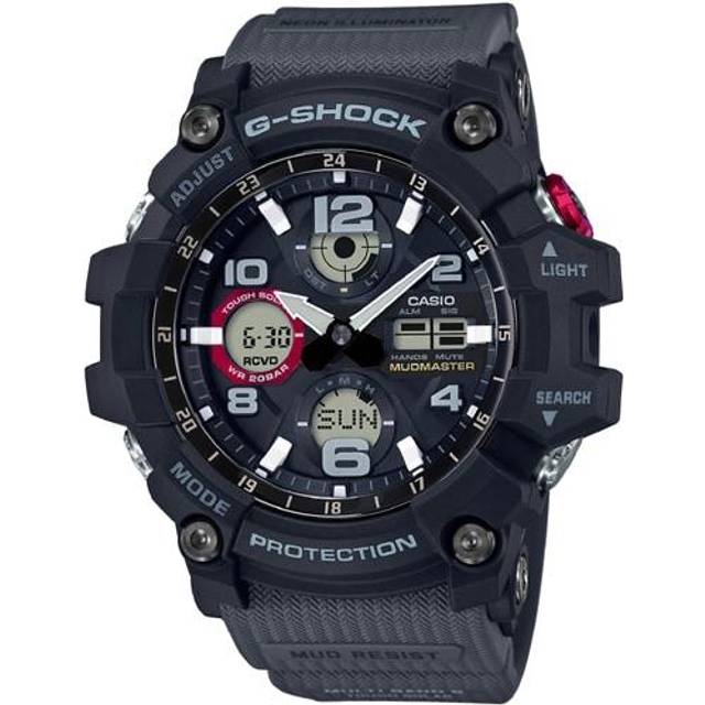CASIO G-SHOCK GWG-100-1A8JF [MUDMASTER Entry Model Radio Wave Solar Watch Gray Band] Round Watch