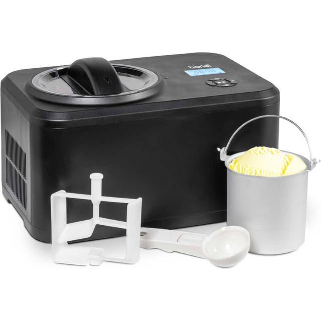 Automatic Churning Ice Cream Machine 1.5L - Black
