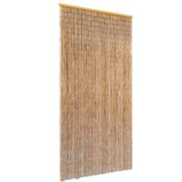 Insect Door Curtain Bamboo 90x220 cm - Brown - One Size