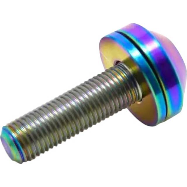 TLC Metric Titanium BMX Hub Bolt (10mm - Rainbow)