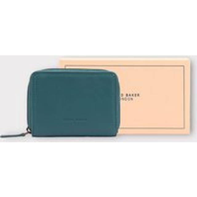Lex' 100% Real Leather Purse - Turquoise - One Size