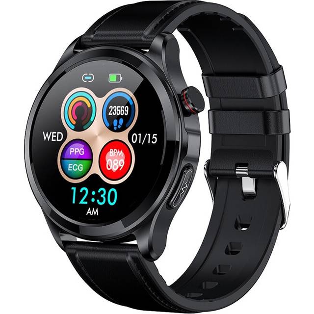 ECG Smart Watch Uric Acid Blood Sugar Heart Rate Monitor Bluetooth Digital Watch