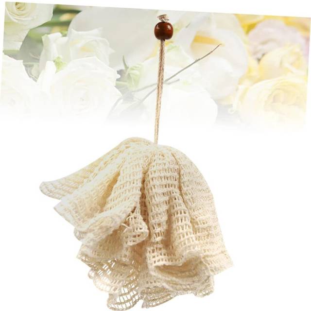 Bath Shower Sponge Loofah Exfoliating Sponge Body Sponge Bath Ball Exfoliating Sponge Body Sponge Beige