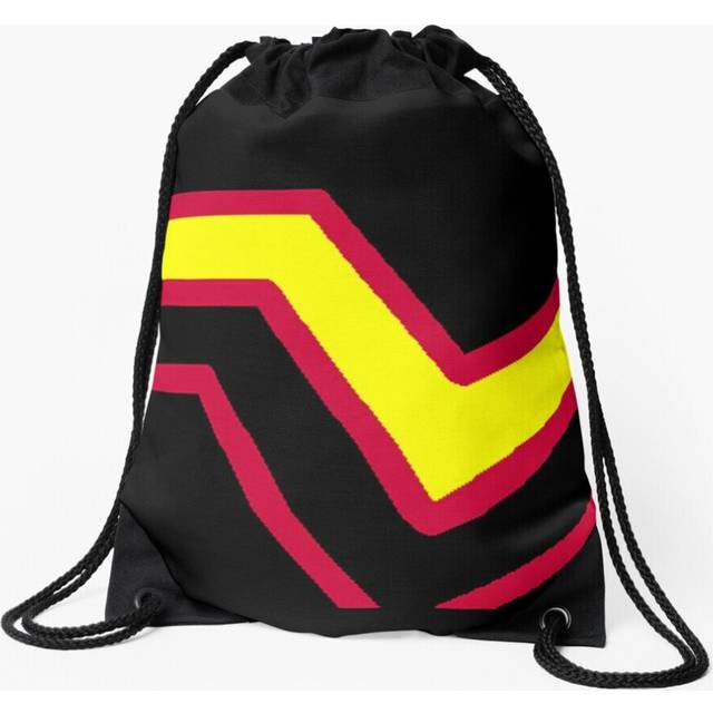 Drawstring Bag Rubber Pride Flag Sport Gym Shoe Backpack