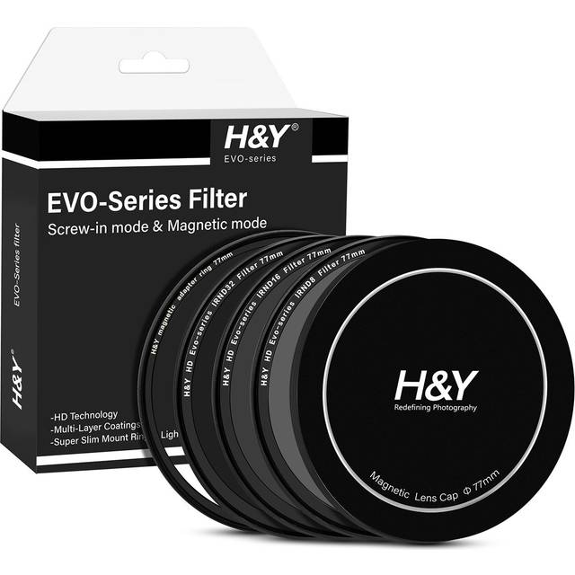 H & Y HD EVO ND Video Filter Kit 77mm