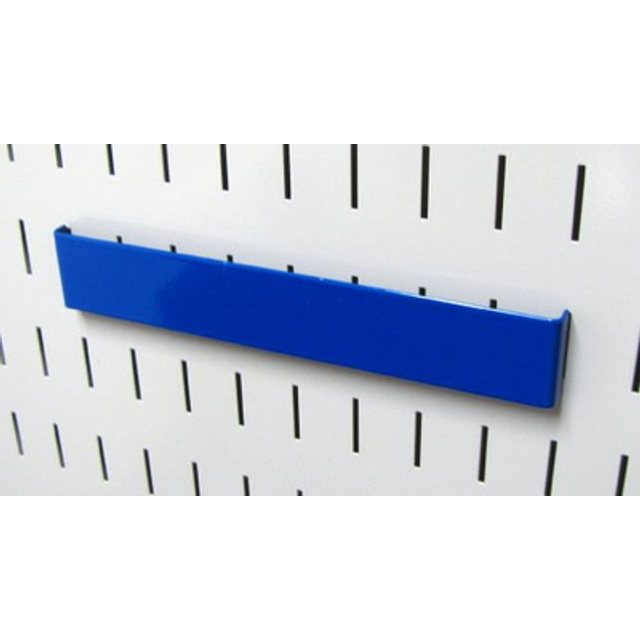 Wall Control Pegboard 8in Accessory Hanger Tool Holder Bracket Pegboard Accessory for Wall Control Pegboard and Slotted Tool Board - Blue