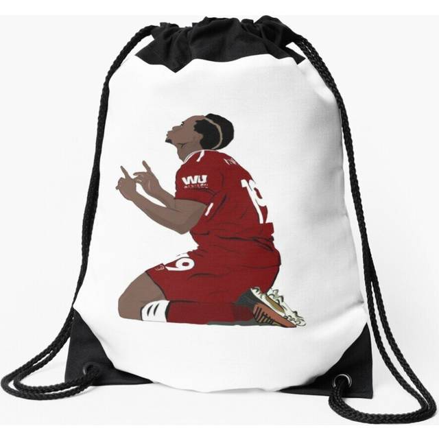 Drawstring Bag Mane Illustration Sport Gym Shoe Backpack