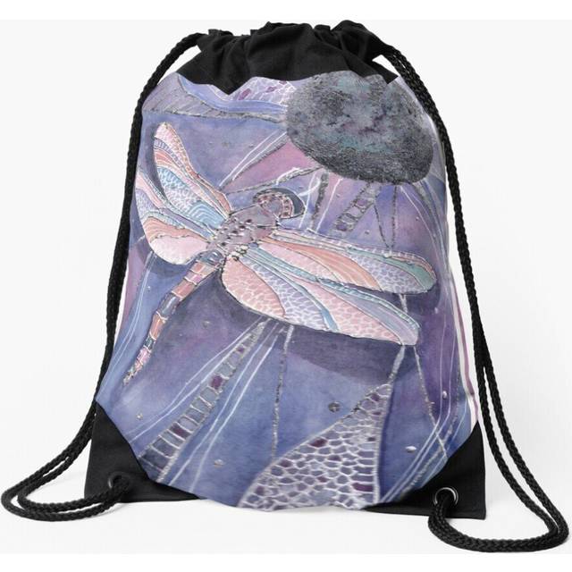Drawstring Bag Fly me to the moon Sport Gym Shoe Backpack