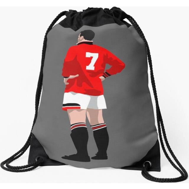 Drawstring Bag Eric Cantona Man Utd Sport Gym Shoe Backpack