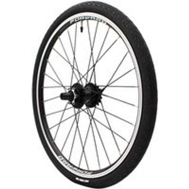 Rear wheel with tyre Forward joyride v2 exp 20" x 1-3/8 - Noir