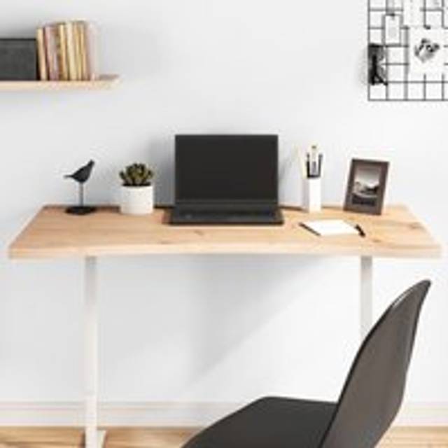 Berkfield Home Desk Top 100x60x2.5 cm Solid Wood Pine in Brown