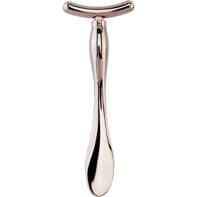(a-1pcs Silver) Mini T-shape Face Lifting Massage Eye Massage Stick Anti Eye Pouch Dark Circles Massager Device Facials Thin Face Magic Stick