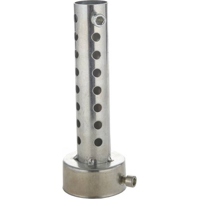 Silver Motorcycle Exhaust Can Muffler Insert Baffle DB 48mm x 140mm